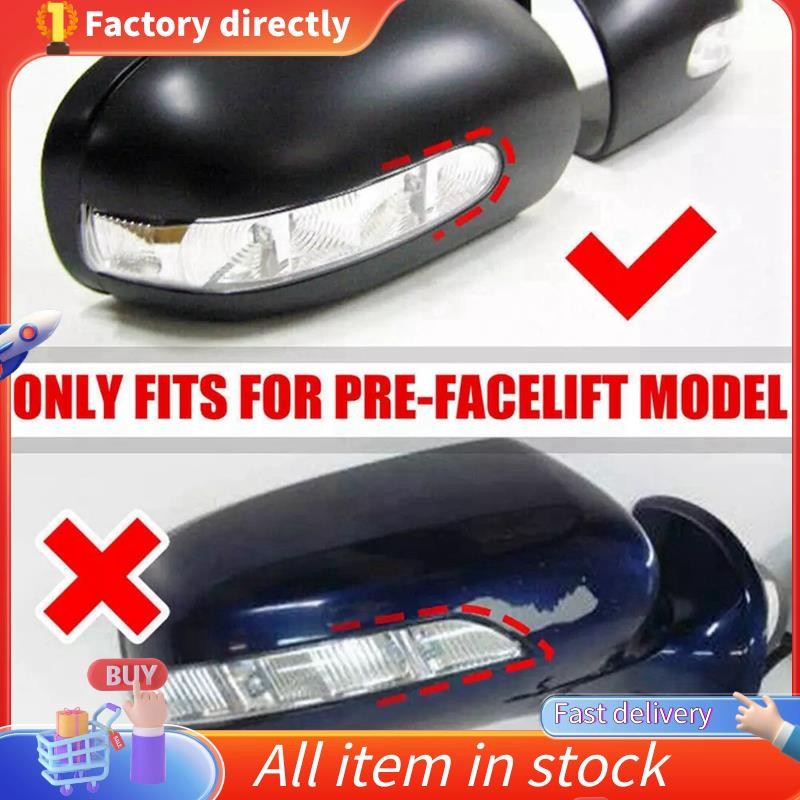 1 คู่กระจกมองข้าง LED ไฟแสดงสถานะสําหรับ C/E Class W211 S211 W463 ไฟเลี้ยว A2038201321 2038201421