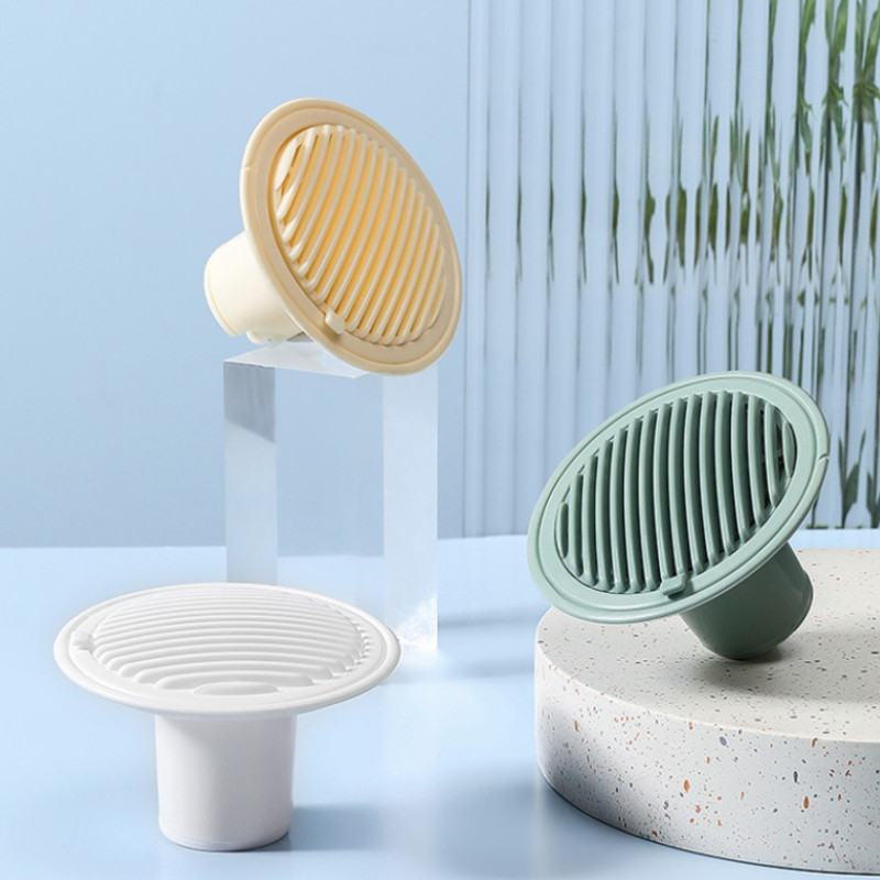 ตะแกรงกันกลิ่นซิลิโคน แผ่นปิดท่อระบายน้ำ ทนทานต้านการกัดกร่อน ป้องกันท่อตัน ใช้ห้องน้ำ ครัว