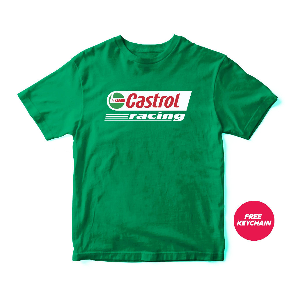เสื้อยืด Castrol Racing cotton 100% S-5XL