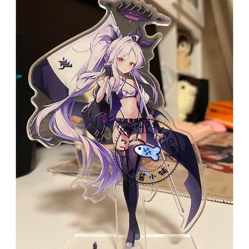 Blue Archive Sorasaki Hina 10 ซม.อะคริลิค Standee เครื่องประดับตาราง FJTPD5338 250430