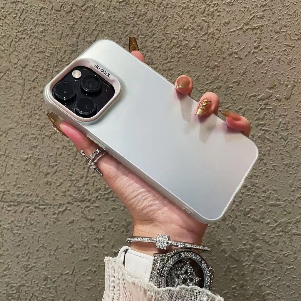 กรณีโทรศัพท์แอปเปิ้ล กันกระแทก หรูหรา สําหรับ สีเงิน หรูหรา for iPhone 15 14 13 12 11 Pro Max X Xr Xs Max 7 8 ราคา ถูกที่สุด ดีลบีเคเค แกลเลอรีภาพที่ 7
