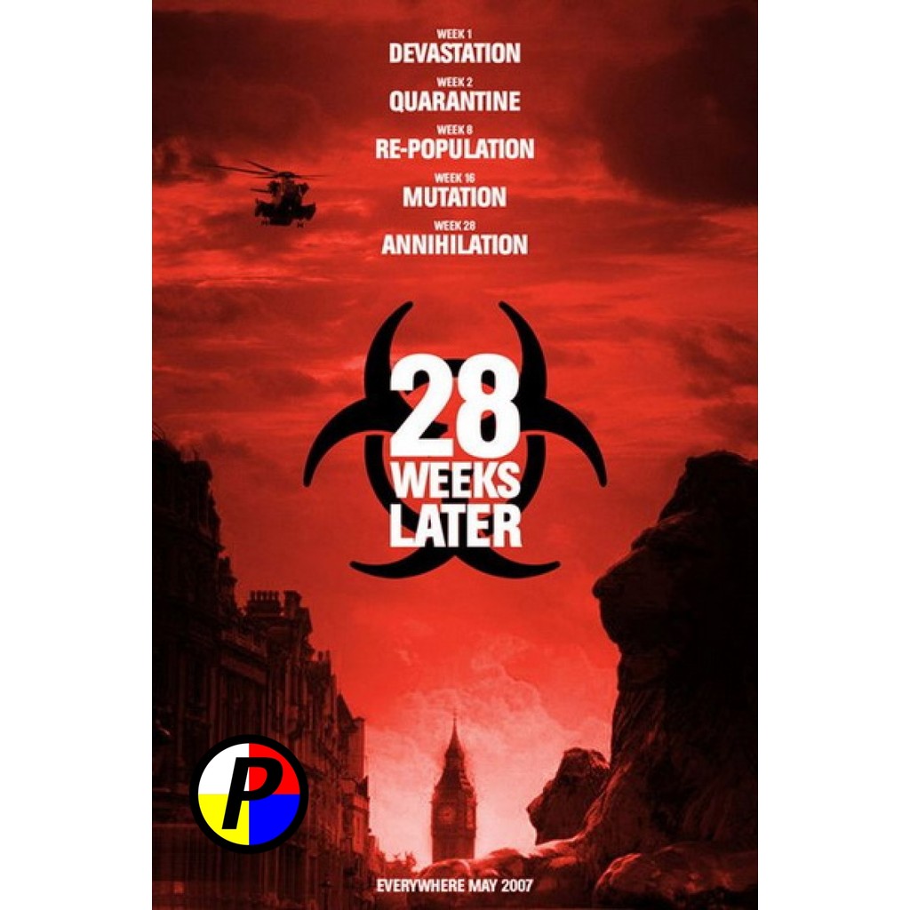 DVD หนัง พากย์ไทยชัดเจน 28 Weeks Later (2007) มหันตภัยเชื้อนรกถล่มเมือง