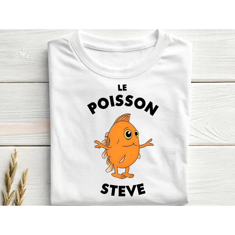 👕 พร้อมส่ง😆 เสื้อยืด Fisch Le Poisson Steve S-5XL
