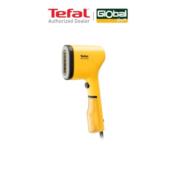 ♠️Shopaom61 TEFAL เครื่องรีดถนอมผ้าแบบพกพา Pure Pop 1300 วัตต์ 0.7 ลิตร รุ่น DT2026E1 สีเหลือง สินค้