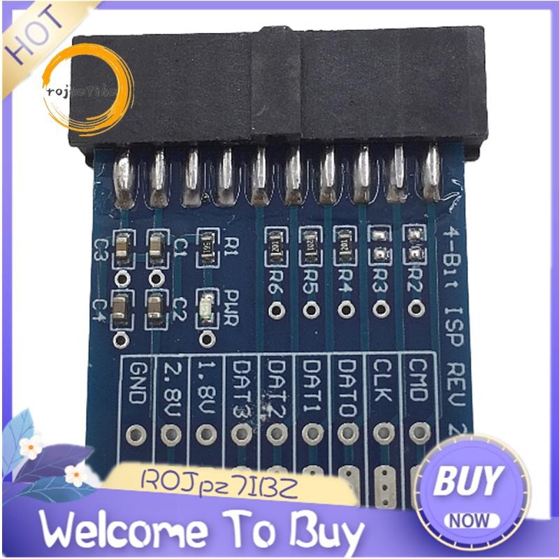 อะแดปเตอร์ใหม่ JTAG , ISP 4-BIT ISP REV 2.1 สําหรับ Easy Jtag Plus Box / เครื่องมือ ESAYJTAG