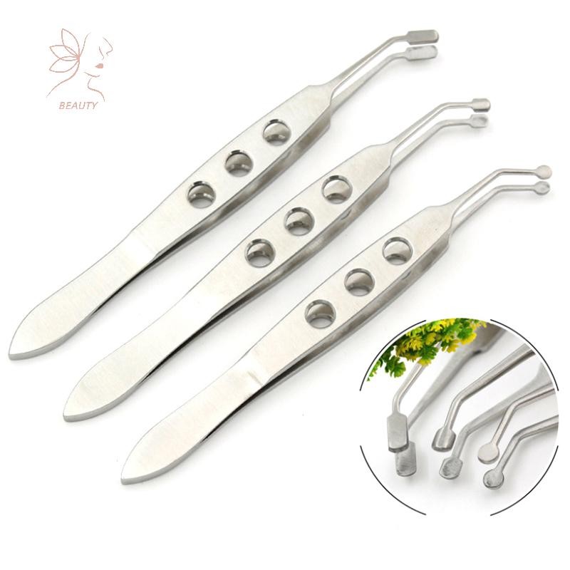 [maybeauty] Meibomian แหนบนวด Eye Surgery Clamp Gland Flap คีมเปลือกตาสแตนเลสไทเทเนียมอัลลอยด์เครื่องมือศัลยกรรมเปลือกตา {TH}