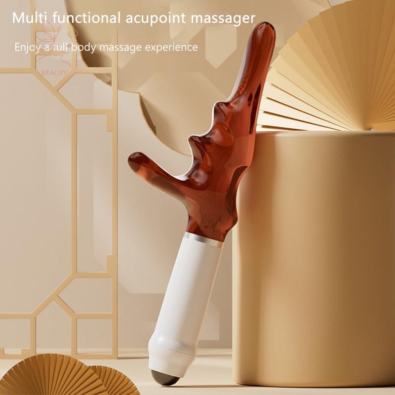 [maybeauty] T Acupressure เครื่องนวดเท้า Thumb Finger Press Trigger Point บรรเทาผ่อนคลายทั้งร่างกายลึกมือถือนวดฟุตขาเครื่องมือ {TH} - รูปที่ 4