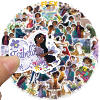 สติกเกอร์ Sticker ดิสนีย์ลิขสิทธิ์แท้ Encanto 50ชิ้น กันน้ำ …