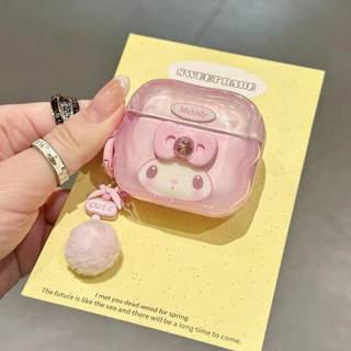เคสหูฟังน่ารัก Melody 4/3/2/1 AirPodsPro2 ซิลิโคนป้องกันการตกหล่น