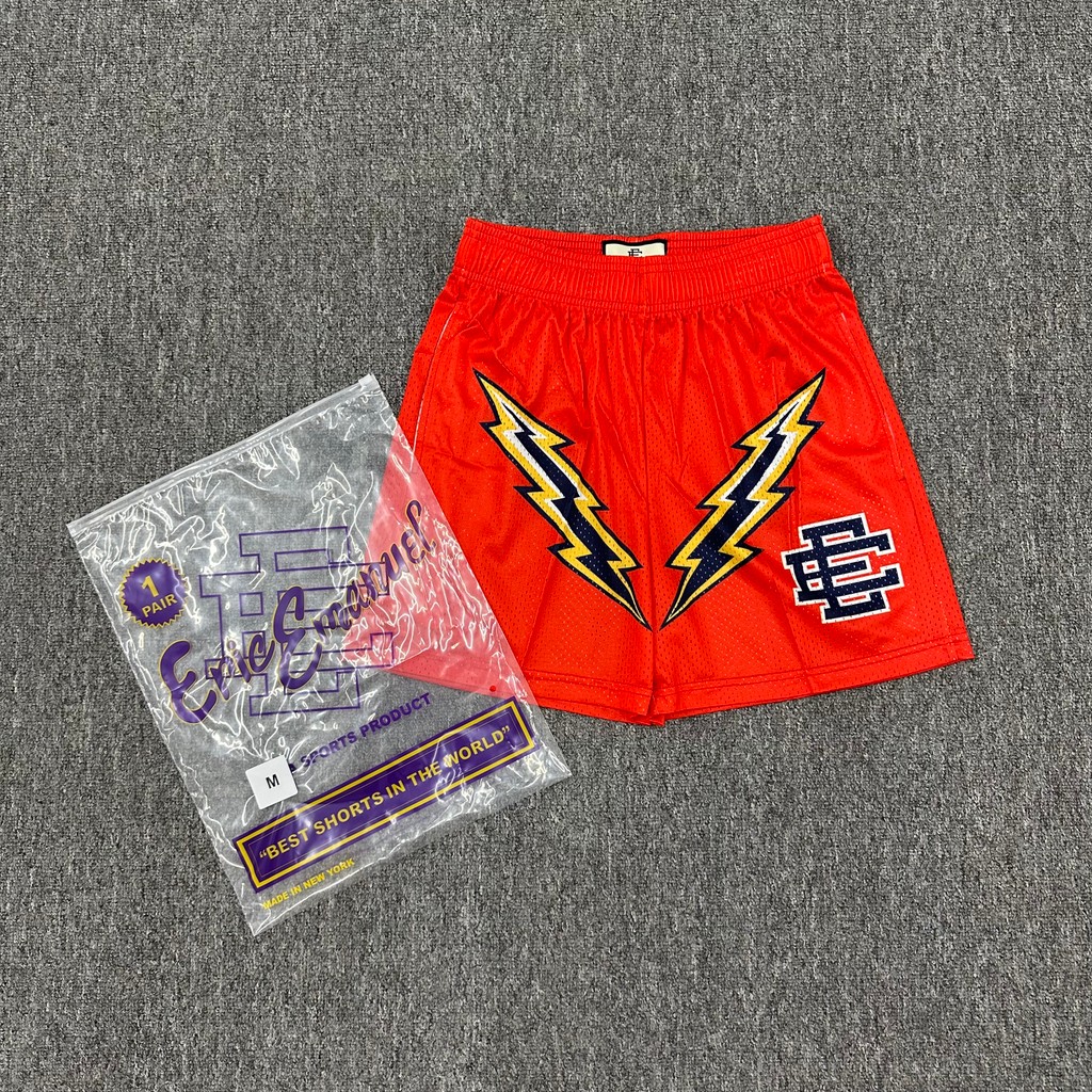 Eric Emanuel ยีนส์ซัลสเปอร์ท วัสดุ breathable mesh เหมาะสำหรับการเล่นบาสเกตบอลและการออกกำลังกาย