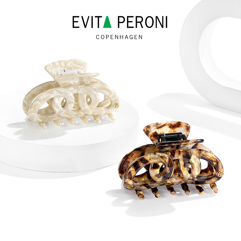 [READY-STOCK] EVITA PERONI | Hazel Large Hair Claw | เฮเซล กรงเล็บขนใหญ่