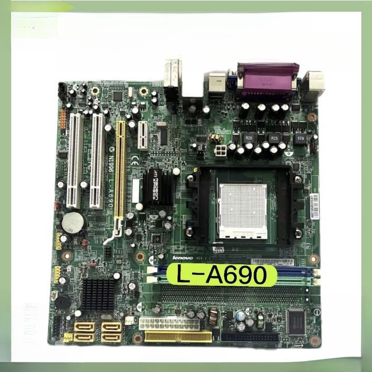 เมนบอร์ด Lenovo L-A690 จัดส่งฟรี RS-690MM T5900V N1996 AM2/3 DDR2