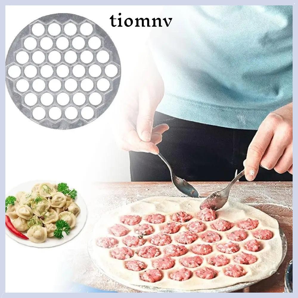 TIOMNV56 แม่พิมพ์เกี๊ยว,Ravioli 37 หลุมRavioli Maker,รัสเซียPeelmeni Makerครัวทําอาหารเครื่องมืออลูม