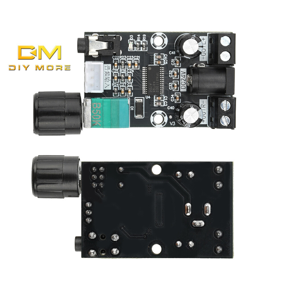 DIYMORE XH-A240 DC8-26V Universal HD ขนาดเล็กเครื่องขยายเสียงดิจิตอล TPA3110D2 เสียง Amplification Board โมดูล 30 W + 30 W
