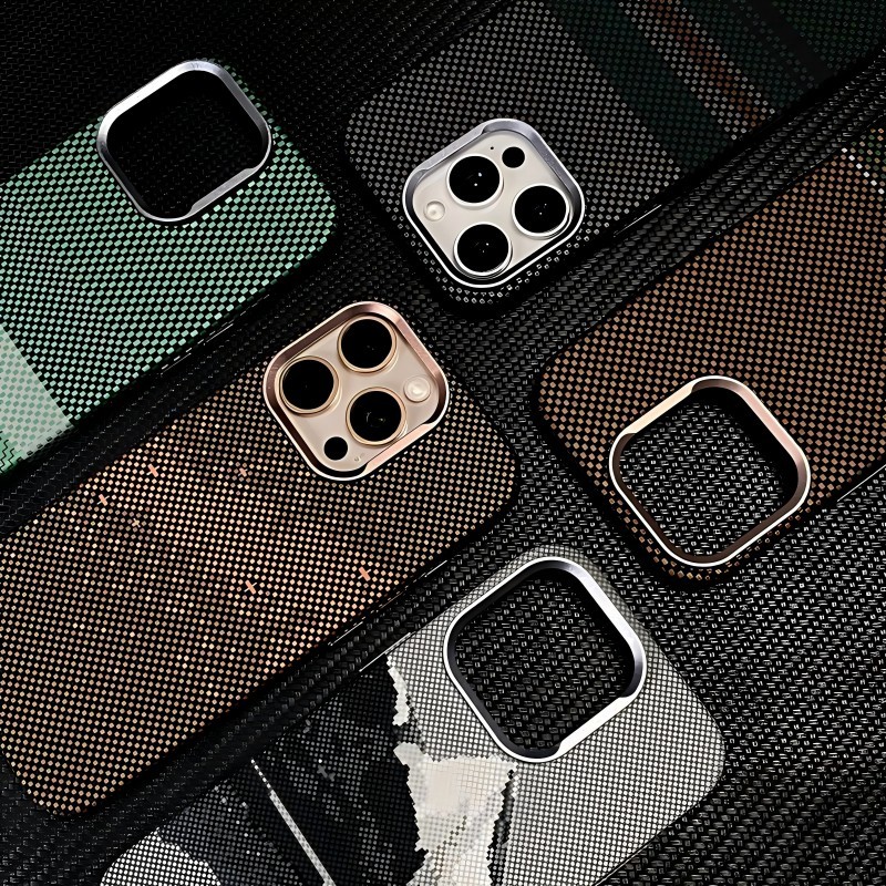 【High Quality/PC hard case Titanium green】เคส เข้ากันได้ for iPhone 13 14 15 16 Pro Max case