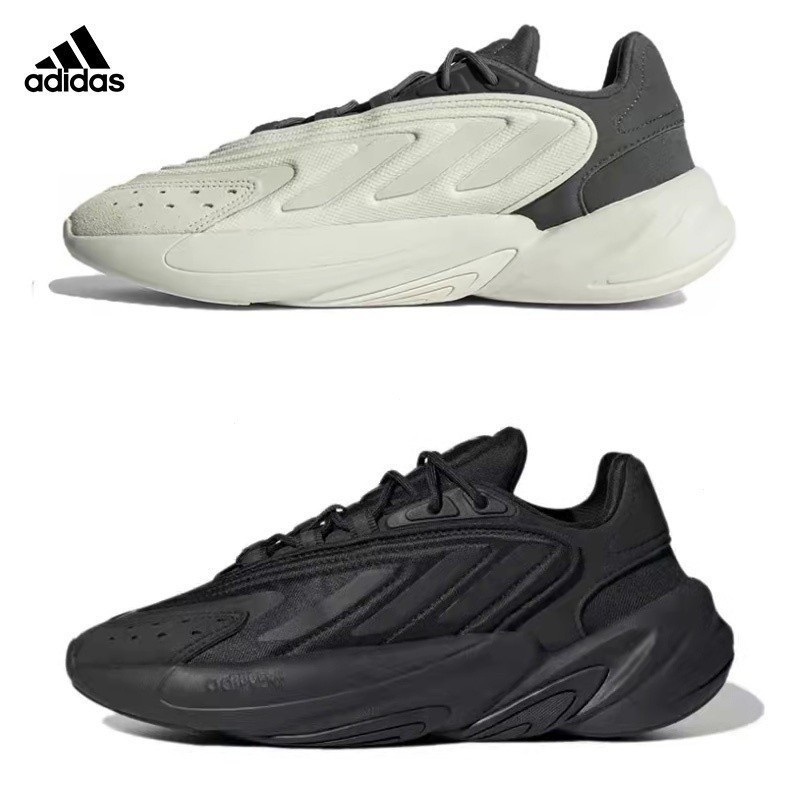 รองเท้าผ้าใบ Adidas Ozelia แบบต่ำ รองรับแรงกระแทก แฟชั่นเทรนด์ รองเท้าเทนนิสผู้ชาย กันลื่น ทนทาน สีด