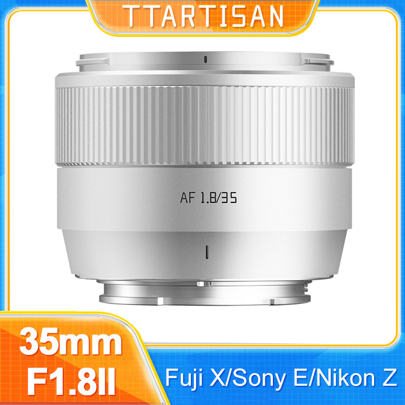 TTArtisan 35mm F1.8 II APS-C กรอบ AF Auto Focus เลนส์รูรับแสงขนาดใหญ่สําหรับกล้องภาพการถ่ายภาพ Fujif