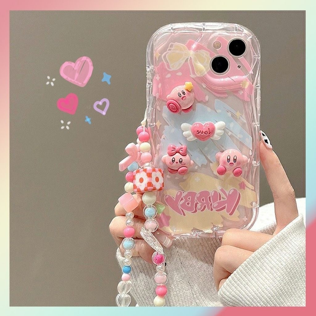 Lucy DIYเคสโทรศัพท์ iPhoneที่เข้ากันได้ iPhone15 14 13 12 11promax xsmax เคสเรียบหรู 7/8plusเคส โพสต์รูปตุ๊กตา หมีน้อย