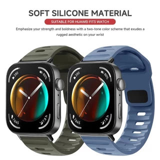 สายซิลิโคนกีฬา สําหรับ Huawei Watch Fit 5 Pro/Fit 5/4 Pro/Fit 4/3 สายนาฬิกา Correa