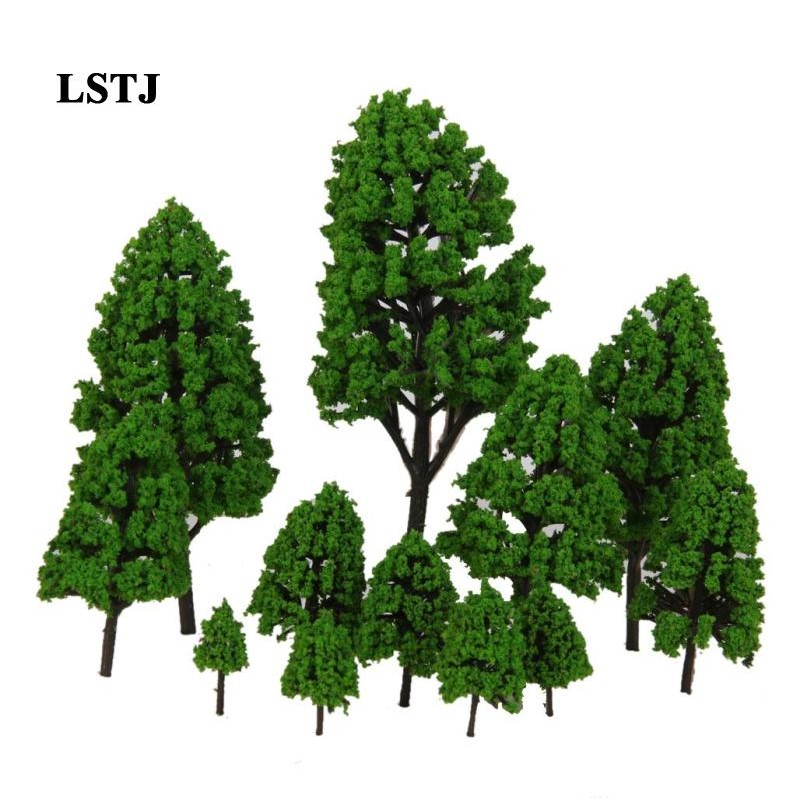 [Lstjj] 12 Multi Scale Poplar Tree Model Train Train Train Train Park Layout Scenery O HO NZ