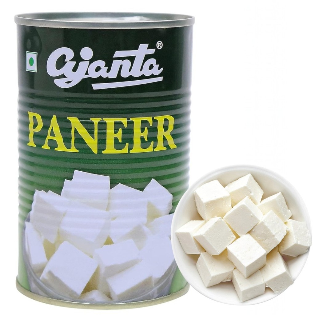 Paneer 450g.แข็งชนิดโฮลมิลค์ชีส ปานีร์ (Indian cottage cheese) AJANTA