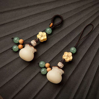 Gourd Lucky Bag Cat Claw ที่แขวนโทรศัพท์มือถือจี้โพธิ์แขวนวันปีใหม่
