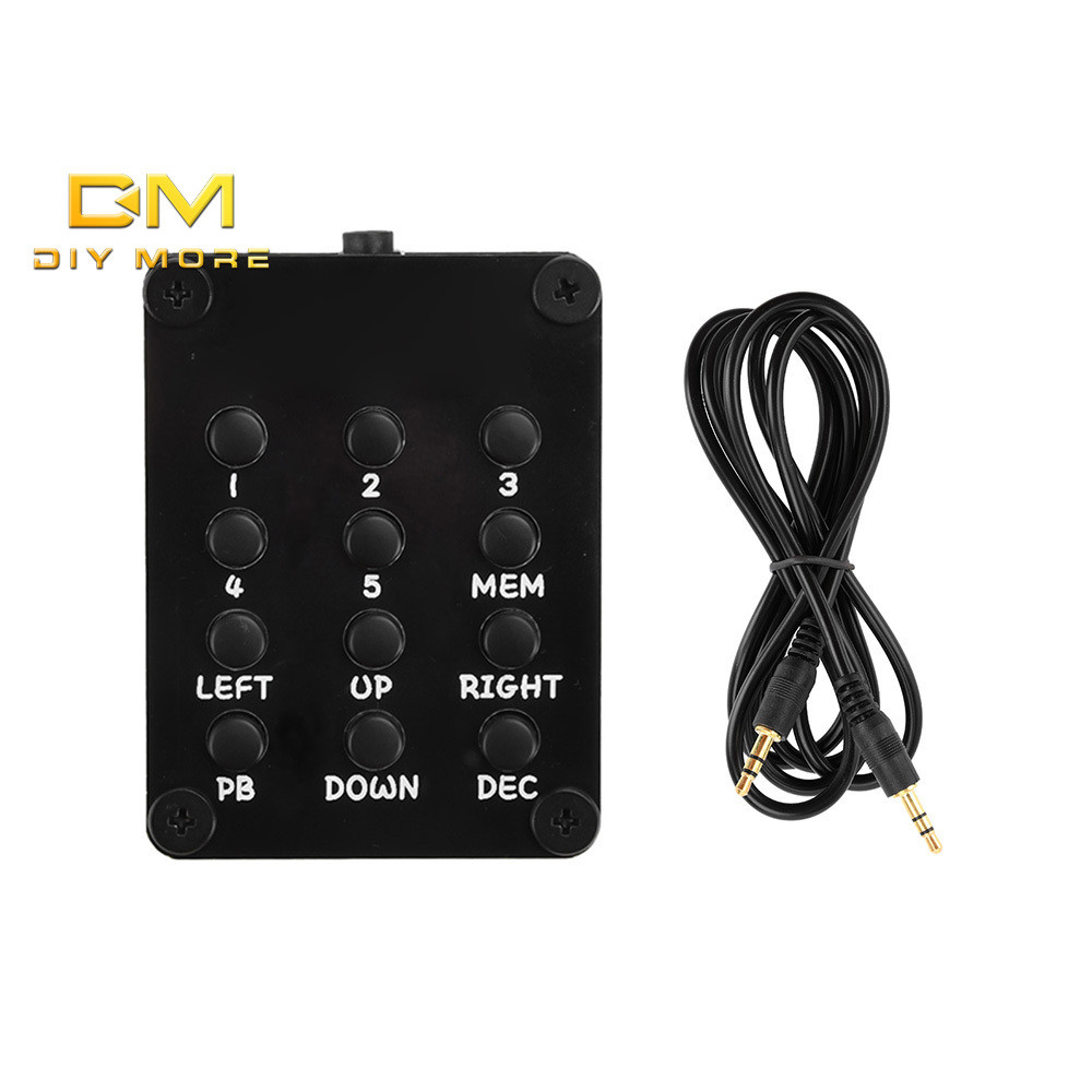 Diymore FH-2 คีย์บอร์ดระยะไกลเหมาะสําหรับวิทยุ YAESU FTDX-9000 FTDX-5000 FT-950 FT-991 FT-491