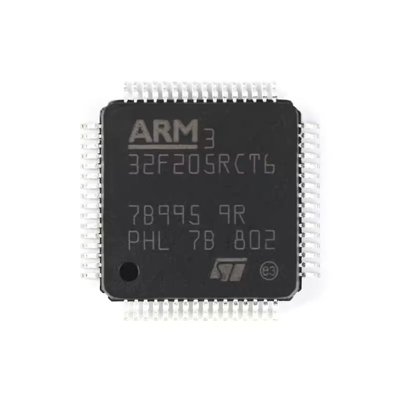 STM32F205RCT6 GD32F205RCT6 STM32F205VET6 RGT6 VGT6 ส่วนประกอบอิเล็กทรอนิกส์รายการการกําหนดค่า