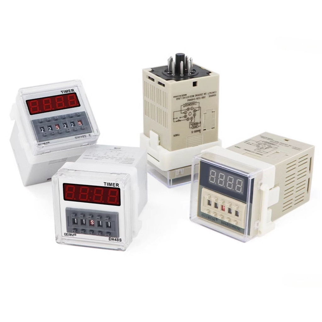 Digital Display Time Relay DH48S-S Cycle Control Delay Relay 220V24V380V Time Controller