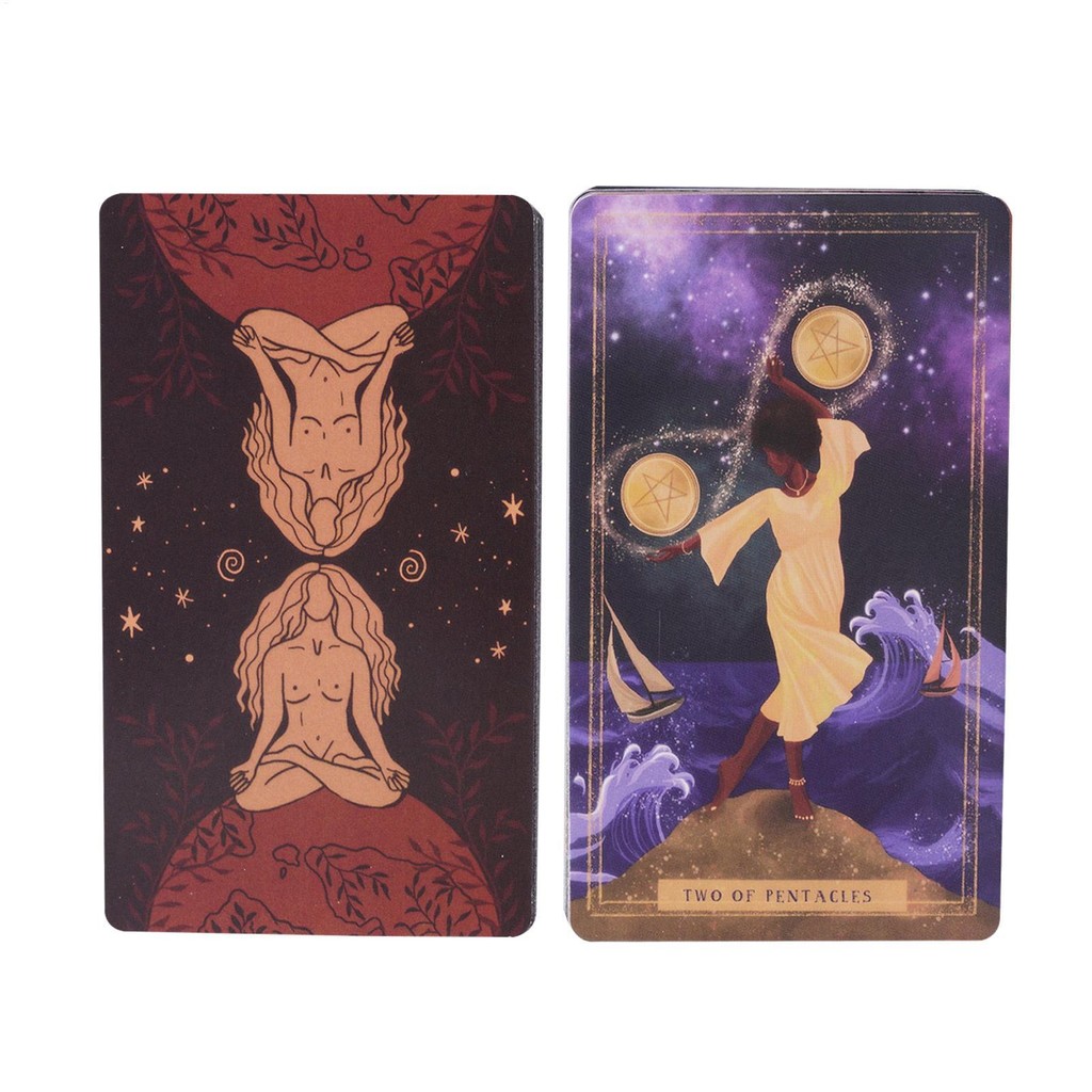 Earth Woman Tarot Cards 78 แผ่น Spiritual Cards Board Deck verasath