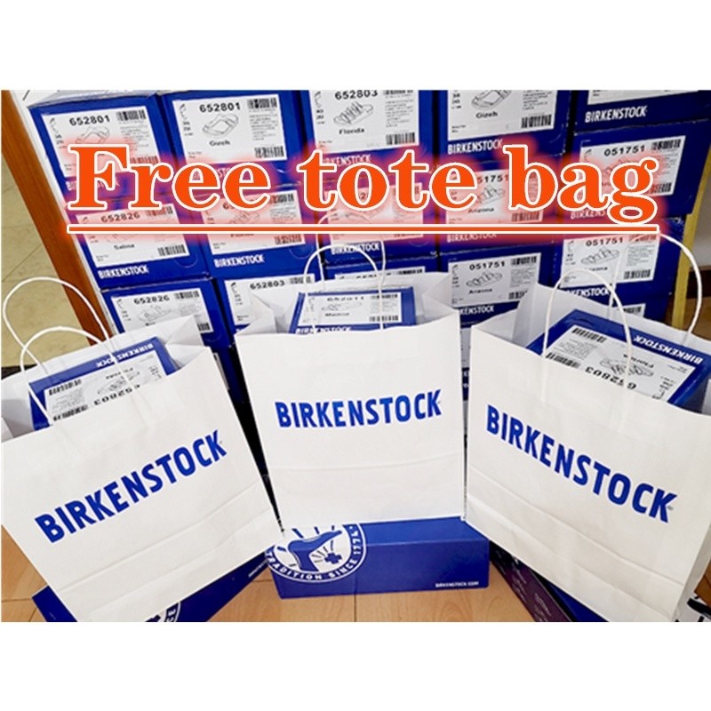 withbox+bagNew Spot BKArizona รองเท้าแตะ รองเท้าแตะ Cork Comfort รองเท้าแตะคุณภาพสูง RK9T