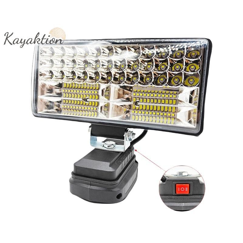 Kayaktion 8 นิ้วไฟ Led แบบพกพาสปอตไลท์ไร้สายกลางแจ้งทํางานตกปลามือถือเครื่องมือฉุกเฉิน Light