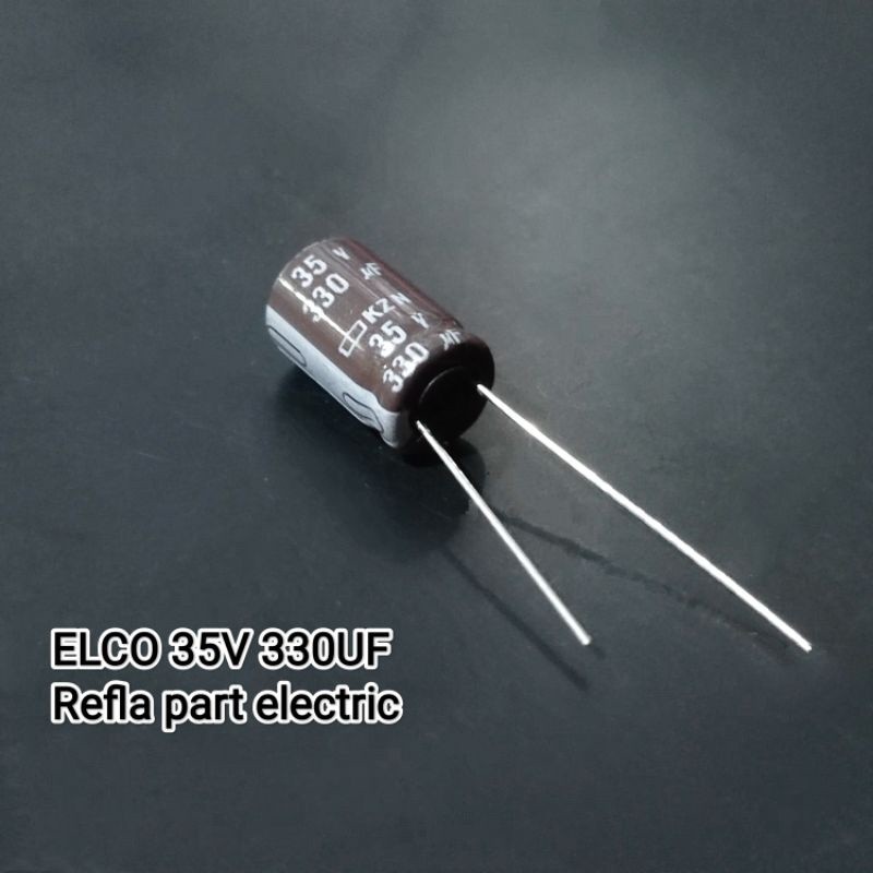 ELCO CAPACITOR 35V 330UF