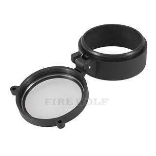Sight Pop-up Cover Goggles ป้องกันฝุ่น Cover Monocular ด้านหน้าด้านหลังยางฝาครอบป้องกัน