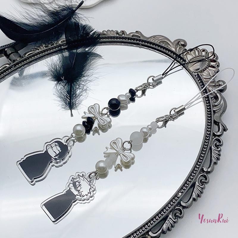 YosunRui] อะนิเมะ Jujutsu พวงกุญแจคอสเพลย์ Geto Suguru Satoru Gojo จับคู่ JJK โทรศัพท์ Charm อุปกรณ์