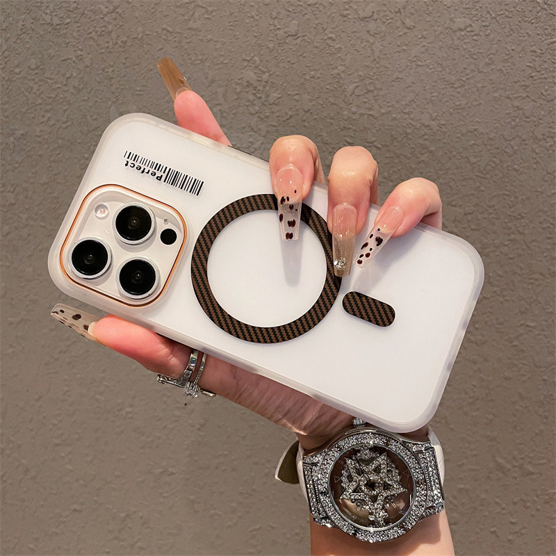 คริสตัลสีแม่เหล็กดึงดูดเคสโทรศัพท์เข้ากันได้สําหรับiphone11 15promax 13promax 14promax 14Pro 13Pro 12promax 16Promaxกันกระแทกฝาหลังปลอก