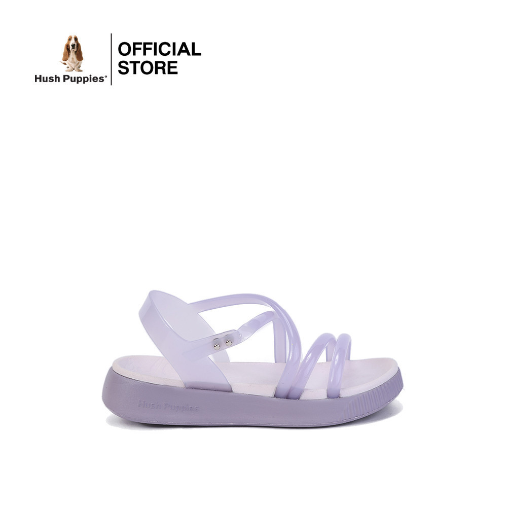 Hush Puppies รองเท้าผู้หญิง รุ่น SANDALS COMFORT HP PWSFQ0664LH - สีม่วง (รองเท้าแตะแบบรัดส้น)