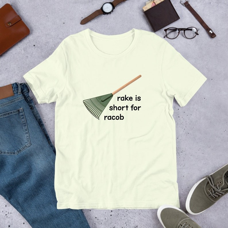 Rake Is Short For Racob Meme, Funny Meme Shirt, Ironic Shirt, Weirdcore Clothing, Shirt Joke Gift, O