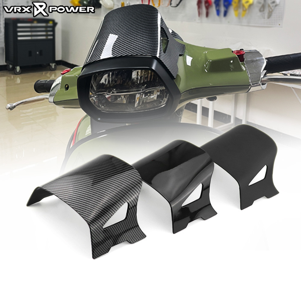 ชิลด์ หน้า สำหรับ Vespa Sprint 150 2017-2023 ด้านหน้าโล่สปอร์ต กระบังหน้า อุปกรณ์เสริมที่ปรับเปลี่ยน