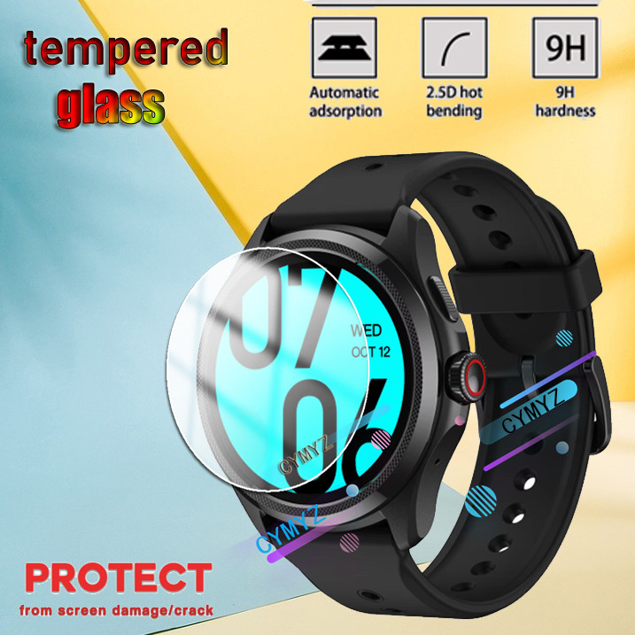 Mobvoi Ticwatch Pro 5 ฟิล์ม 9H กระจกนิรภัยป้องกันหน้าจอ Ticwatch Pro 5 ฟิล์มใส Mobvoi Ticwatch Pro 5