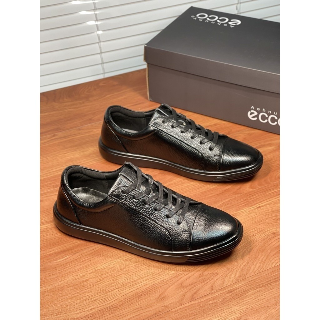Original ECCO Men รองเท้าลำลองกลางแจ้งกีฬารองเท้าผ้าใบวิ่ง hm111820 vuqp