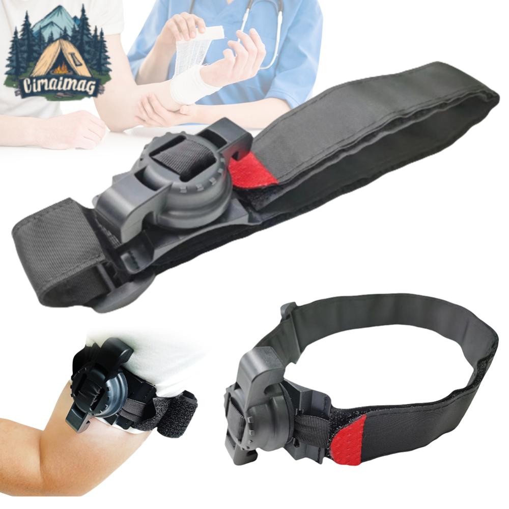 โรตารี Tourniquet Fast First Aid Tourniquet ที่มีประสิทธิภาพสําหรับการตั้งแคมป์เดินป่า