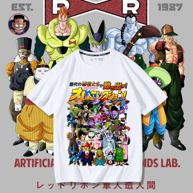 ดราก้อนบอล อะนิเมะญี่ปุ่น สินค้า เสื้อผ้าผ้าฝ้ายพิมพ์เสื้อยืด