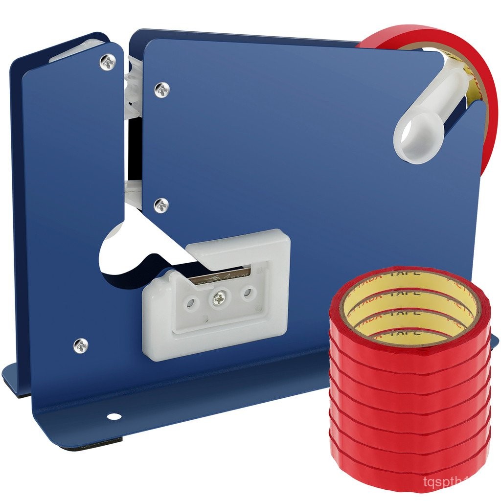 🍩ซื้อ 1 แถม 7 ฟรี🍩 3/2/1set เครื่องซีลปากถุงด้วยเทป เครื่องรัดปากถุง แท่นเทปรัดปากถุง พร้อม 7 เทปกาวสีแดง รัดปากถุง รุ่น K-8 - รูปที่ 2