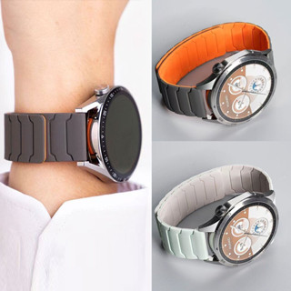 สายซิลิโคนแม่เหล็กขนาด 22 มม. สำหรับ Xiaomi Watch S4 Sport M…