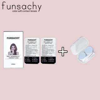 สายตาสั้น 0.0~800° Funsachy คอลแทคเลนส์ สีน้ำตาล บิ๊กอาย คอนแทคเลนส์รายวัน คอนแทค สินค้าเฉพาะจุด