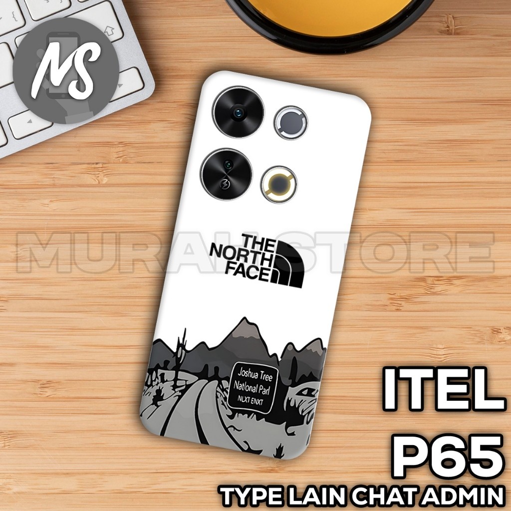 Softcase Itel P65 [MS34 Motif GIRL/BOY] Case Itel P65 MS / Silicon / Pro Camera