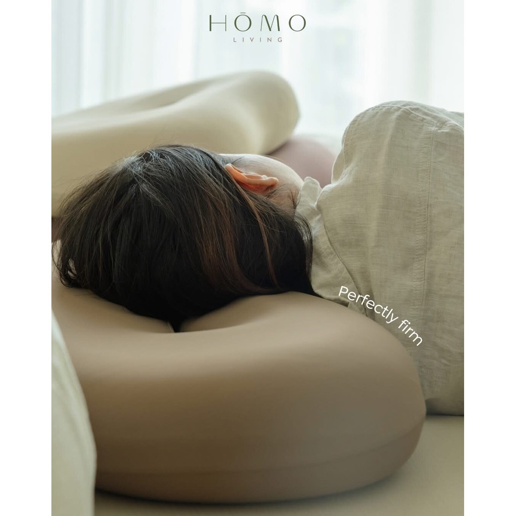 Homoliving Donut Pillow- Firm Suppprt หมอนสุขภาพโดนัทรุ่น Firm กระชับต้นคอลดการปวดเมื่อย รูปที่ 8