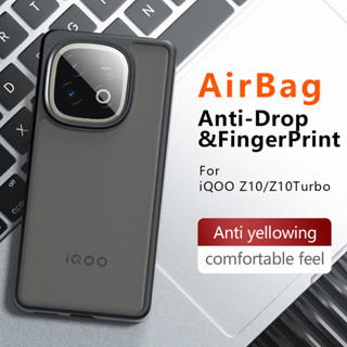 สําหรับ VIVO iQOO Z10 Turbo Pro กรณี ELVEV Anti-drop ถุงลมนิ…