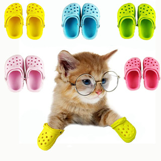 รองเท้าแตะสำหรับสุนัขและแมว Crocs ที่ขายดี รองเท้าที่ระบายอา…